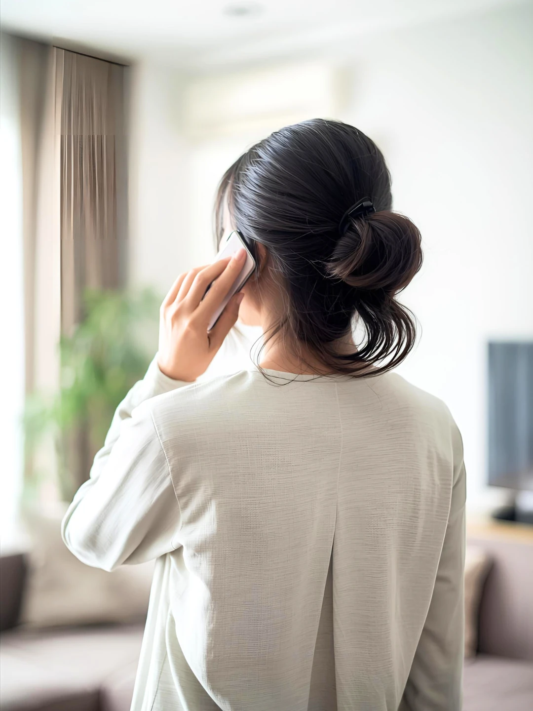 お問い合わせ（電話中のイメージ）